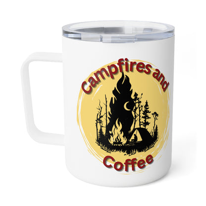 Campfires and Coffee Insulated Coffee Mug