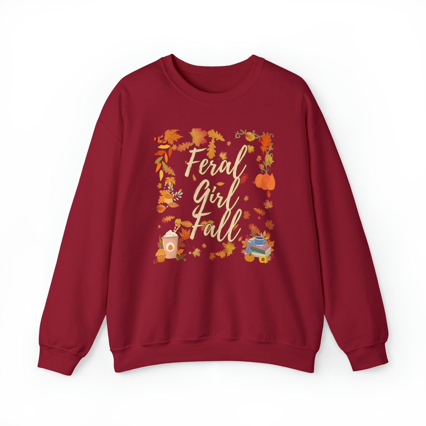 Feral Girl Fall Crewneck Sweatshirt