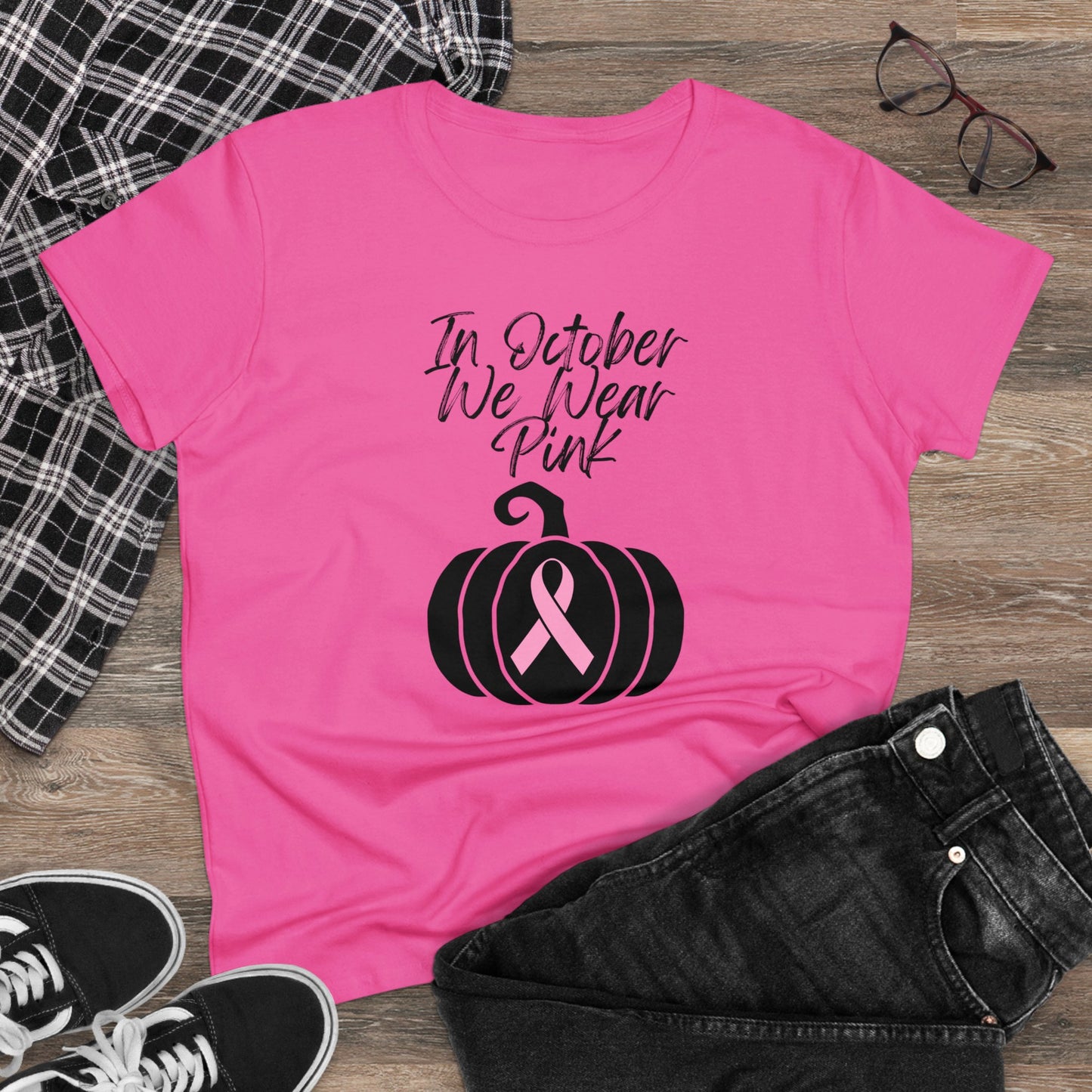 Pink Pumpkin Cotton Tee