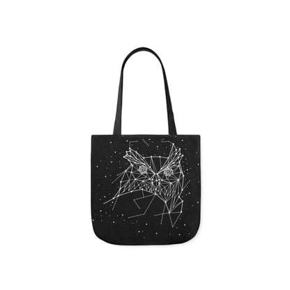 Owl Constellation Canvas Tote Bag