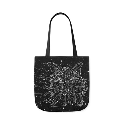 Fox Constellation Canvas Tote Bag