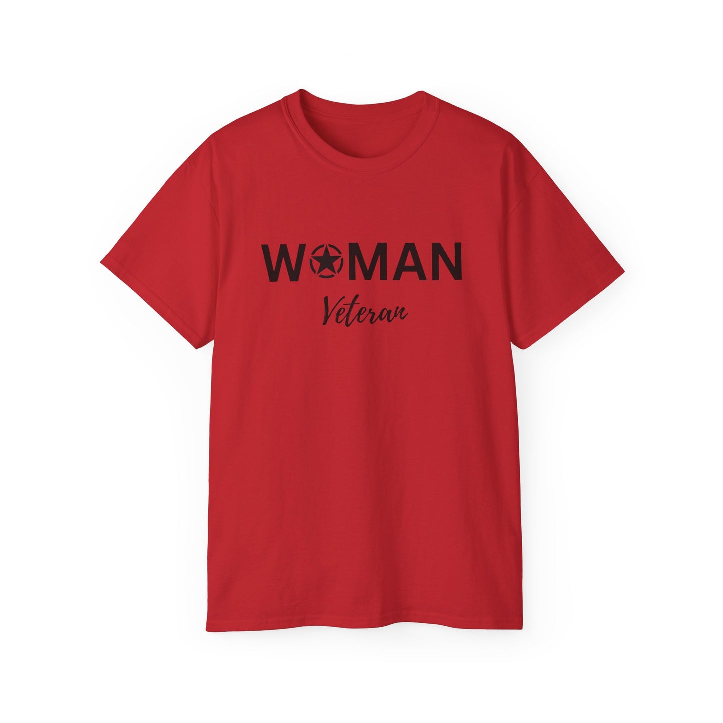 Woman Veteran - Army - Ultra Cotton Tee