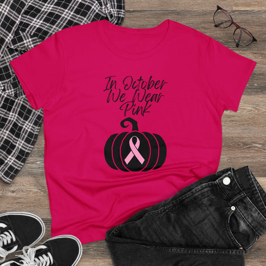 Pink Pumpkin Cotton Tee