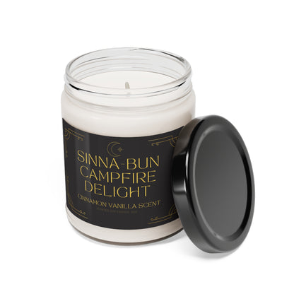 Sinna-Bun Campfire Delight Cinnamon Vanilla Scented Soy Candle