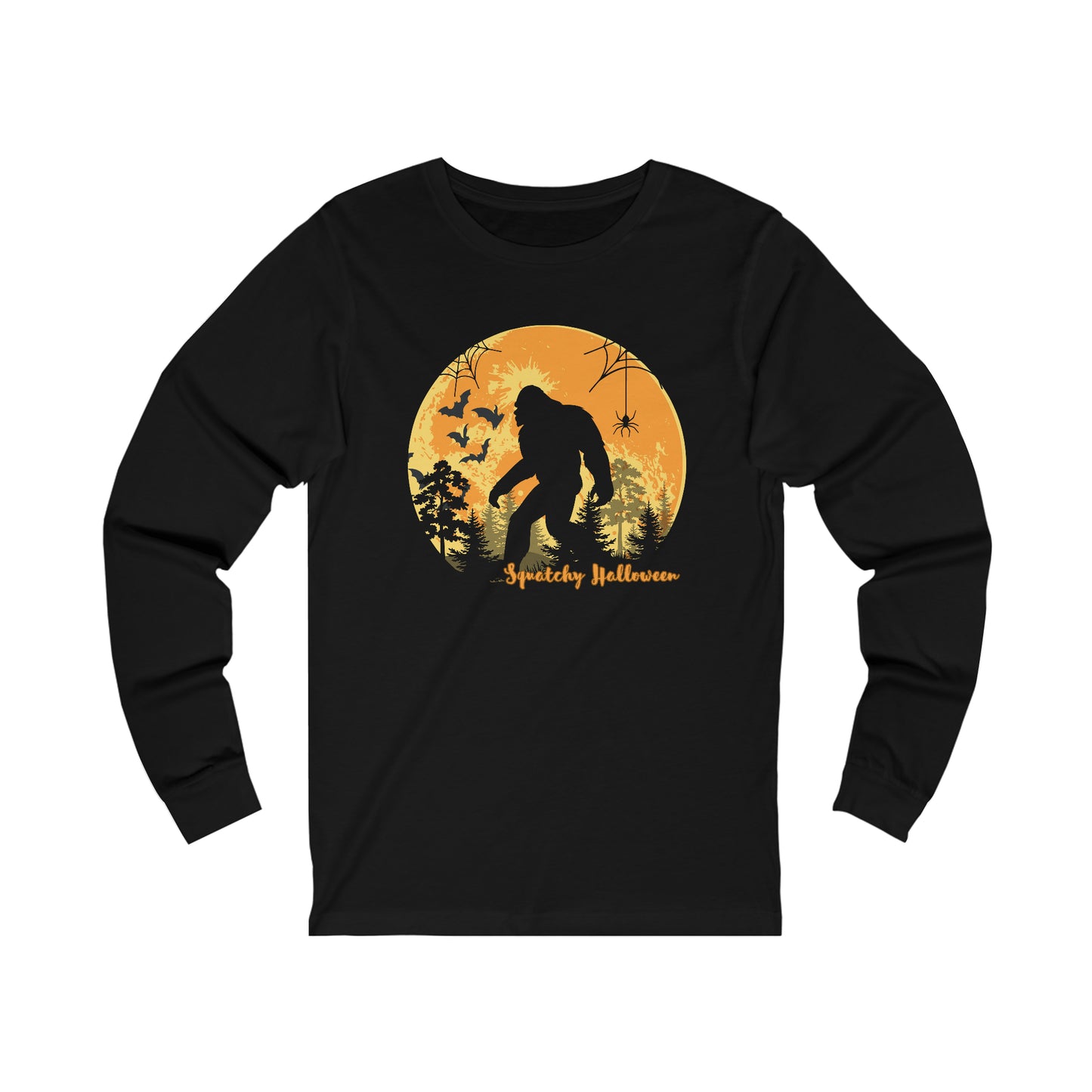 Squatchy Halloween Long Sleeve Tee