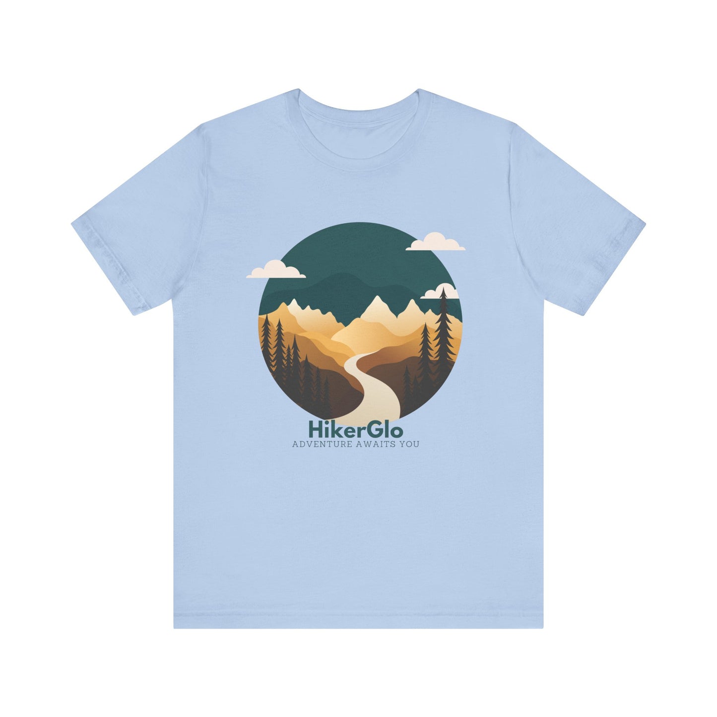 HikerGlo Logo Unisex Jersey Short Sleeve Tee