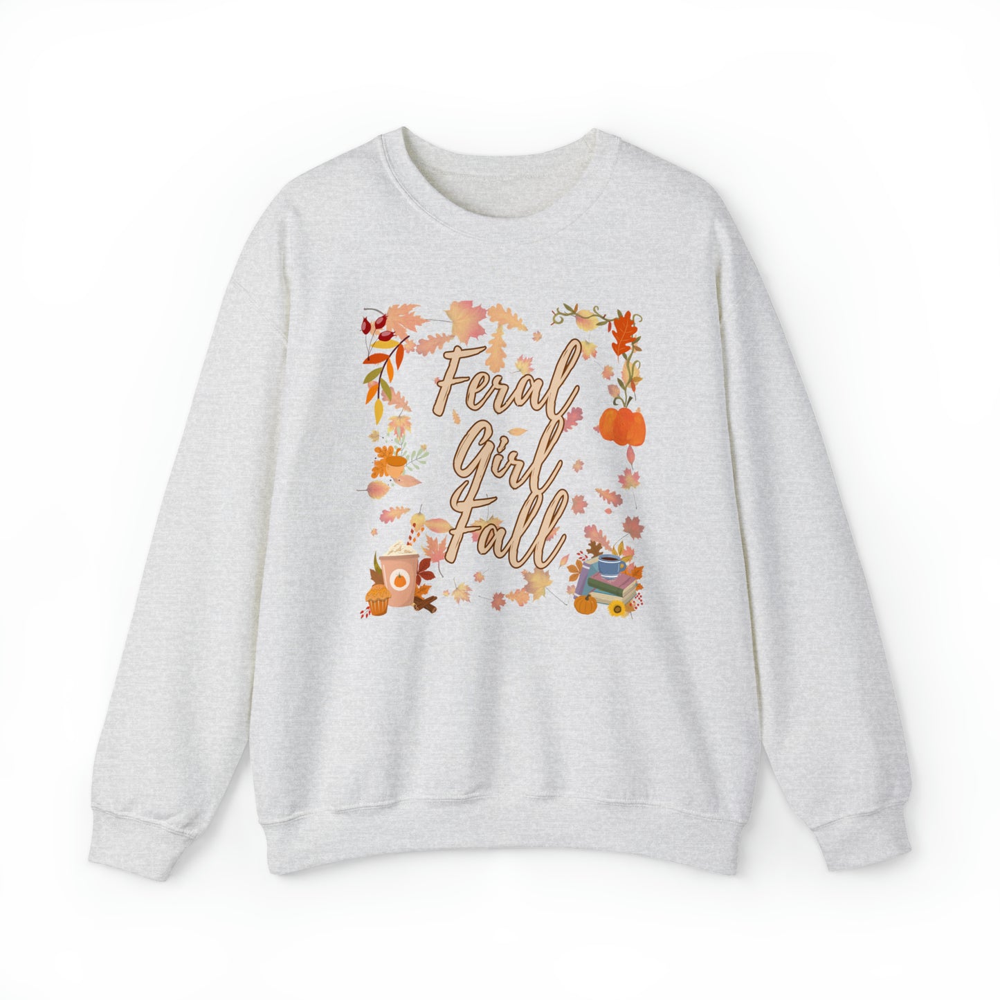 Feral Girl Fall Crewneck Sweatshirt