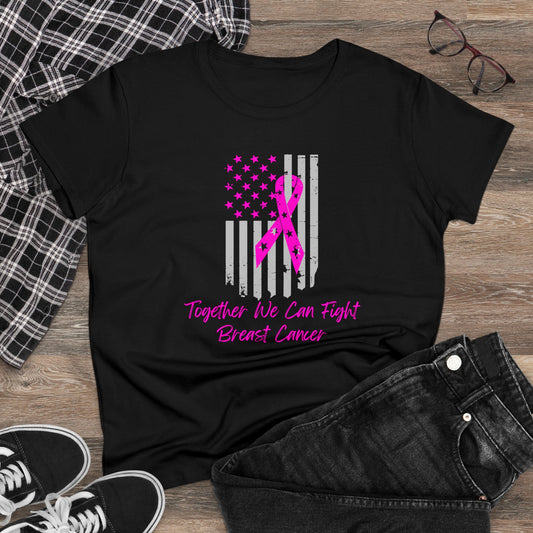 Together We Can Fight Cotton Tee