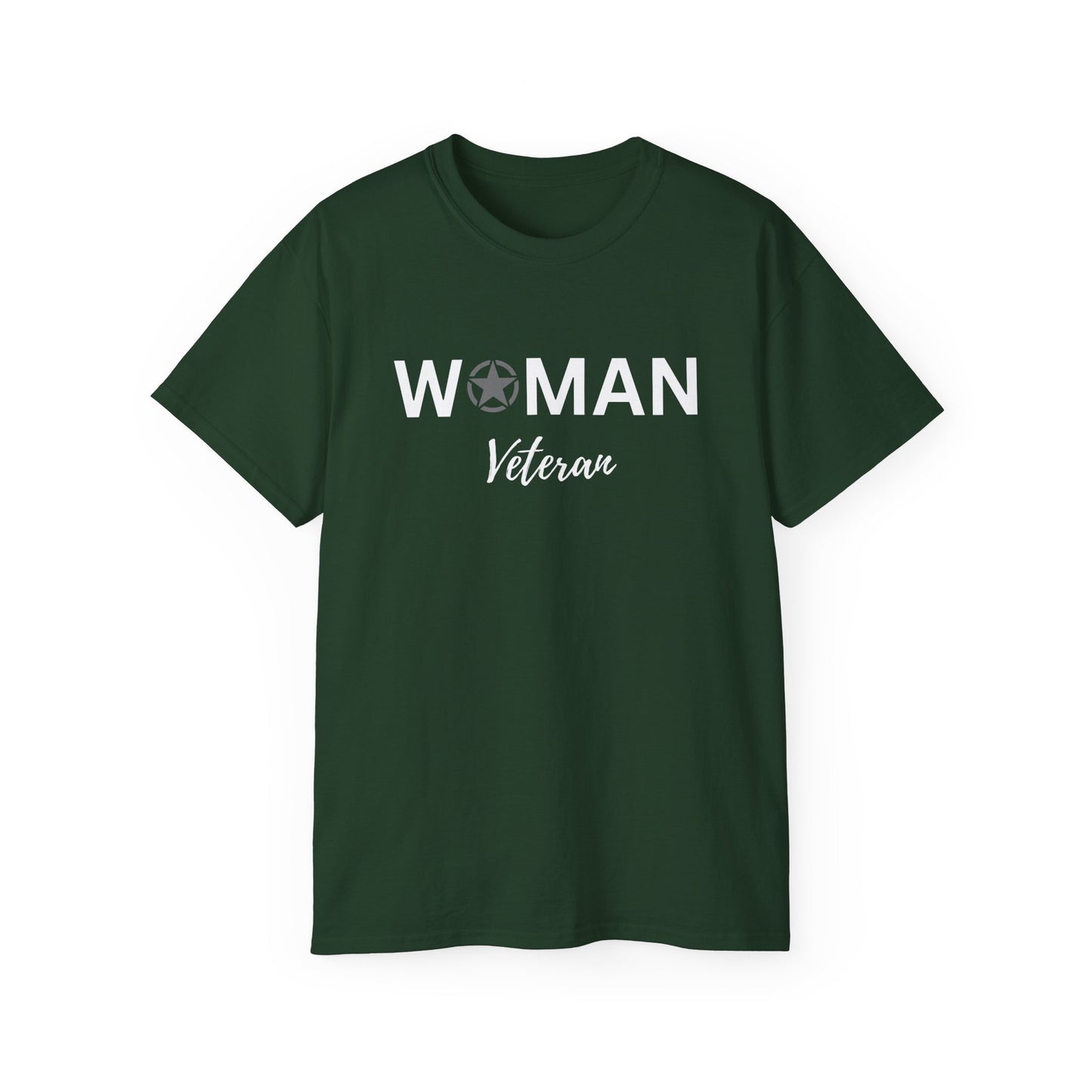 Woman Veteran - Army - Ultra Cotton Tee