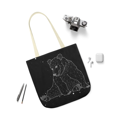 Bear Constellation Canvas Tote Bag