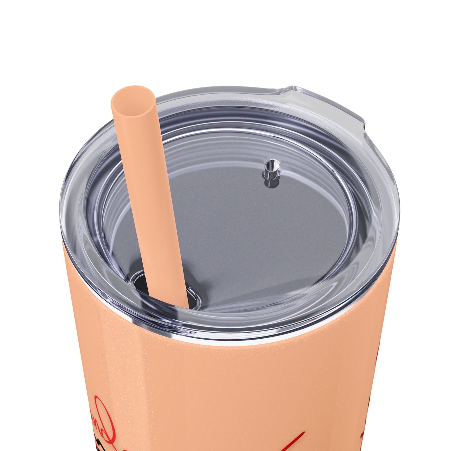 Wander Woman Skinny Tumbler with Straw, 20oz