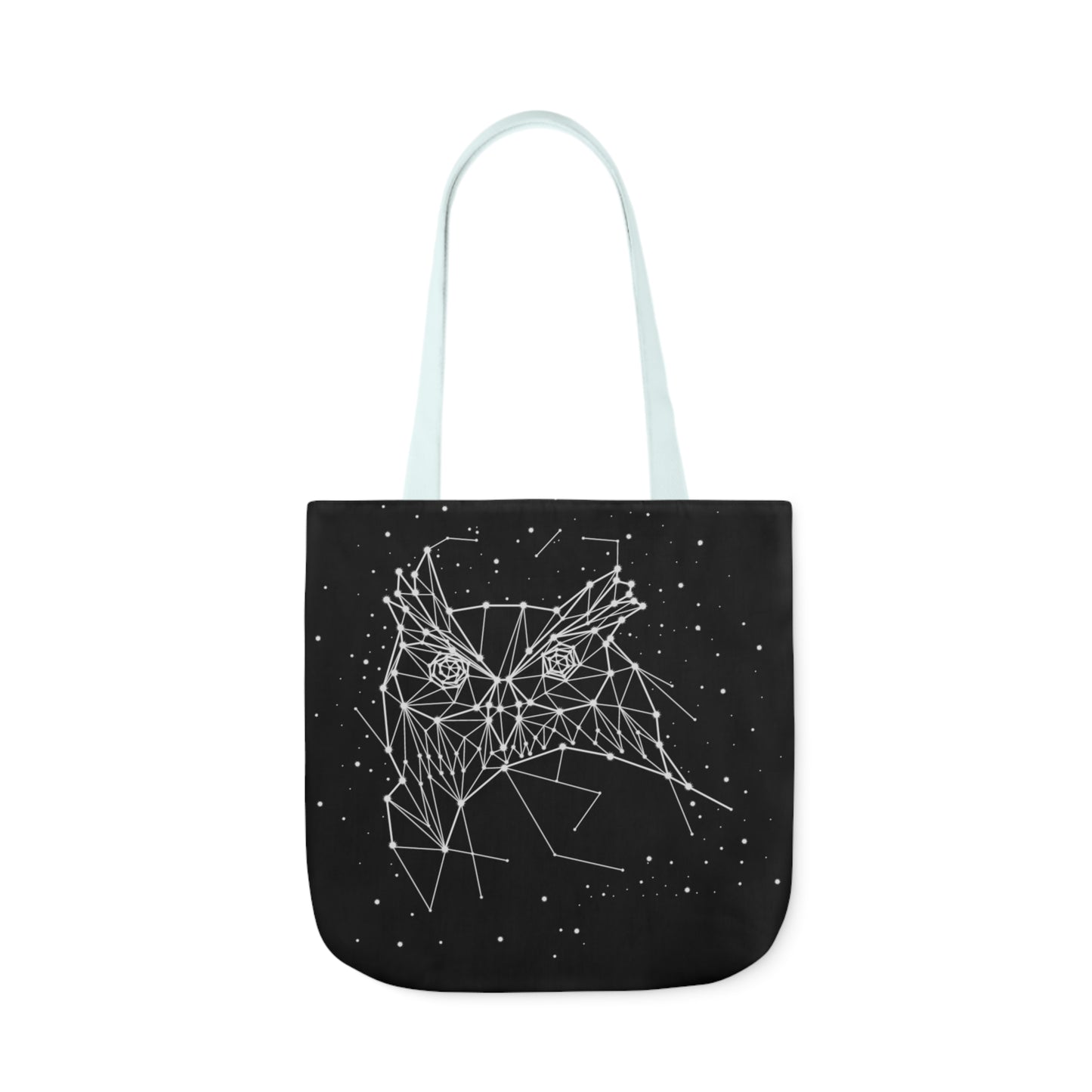 Owl Constellation Canvas Tote Bag