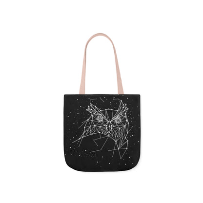 Owl Constellation Canvas Tote Bag