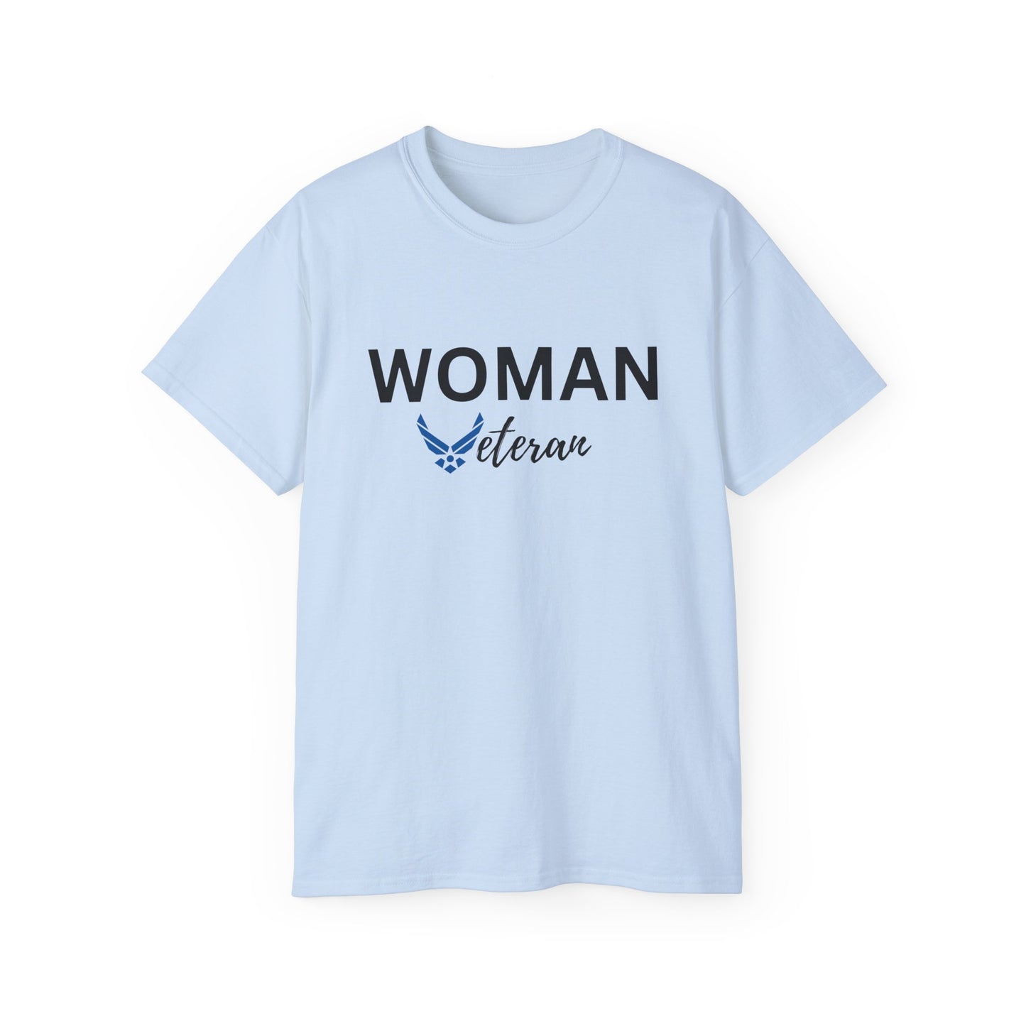 Woman Veteran - USAF - Ultra Cotton Tee