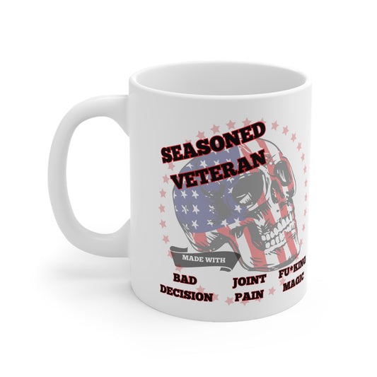 Seasoned Veteran Ceramic Mug 11oz