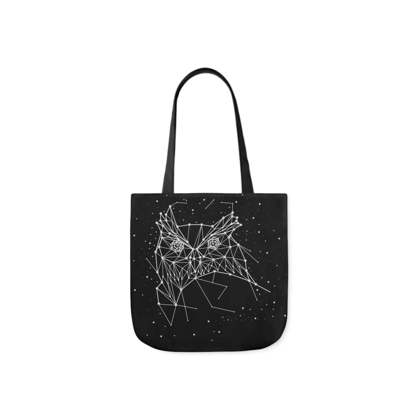 Owl Constellation Canvas Tote Bag