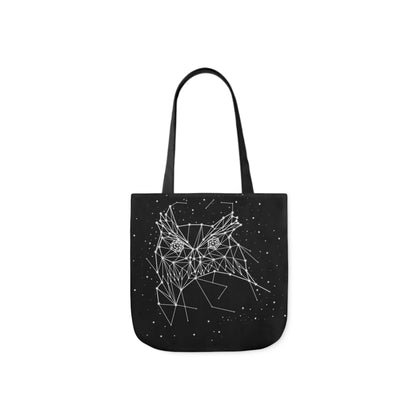 Owl Constellation Canvas Tote Bag