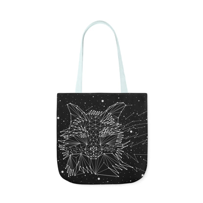 Fox Constellation Canvas Tote Bag