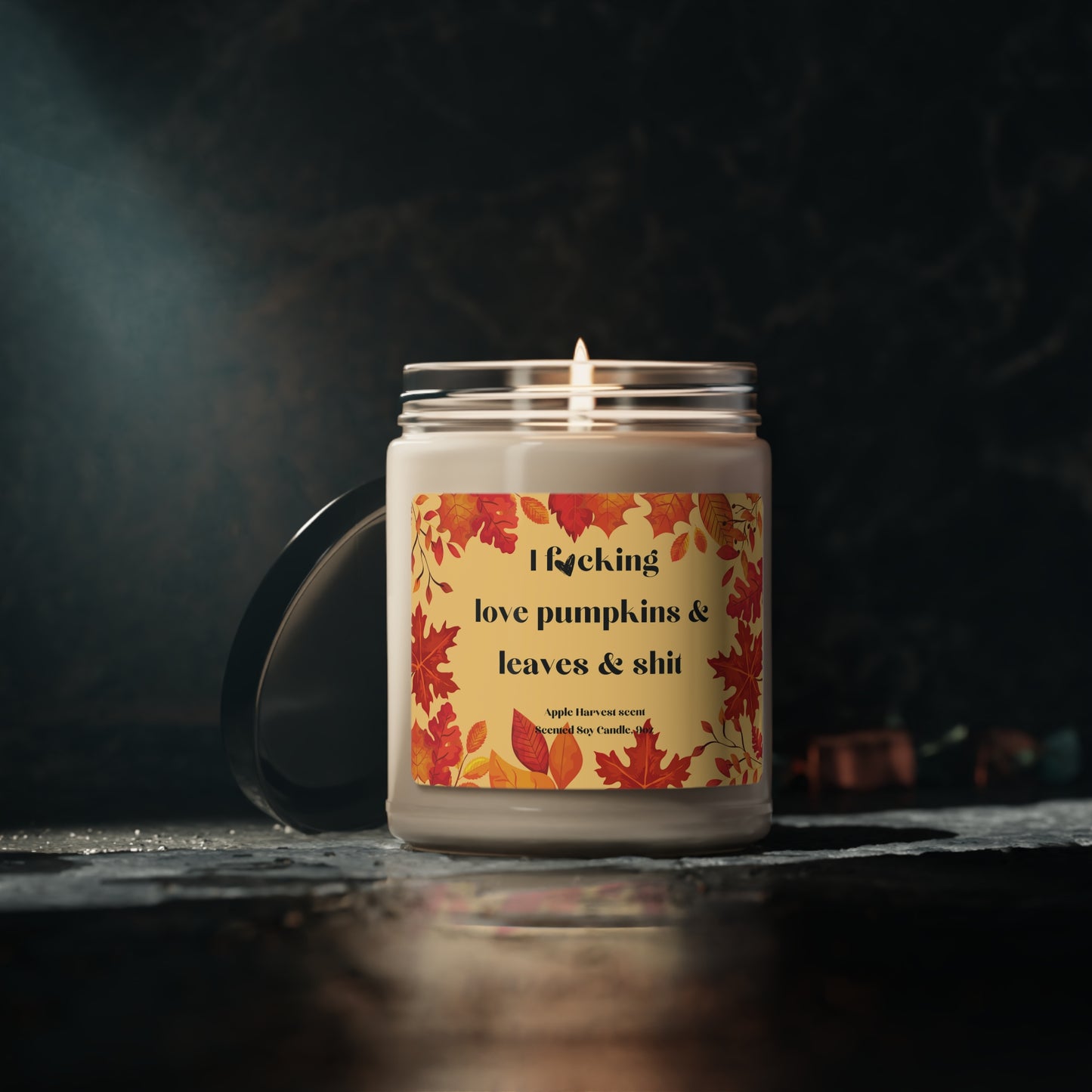 F*cking Love Fall Apple Harvest Scented Soy Candle