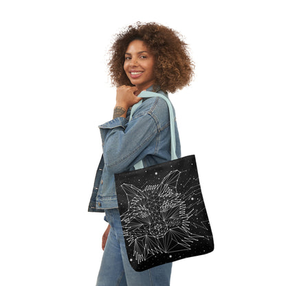 Fox Constellation Canvas Tote Bag