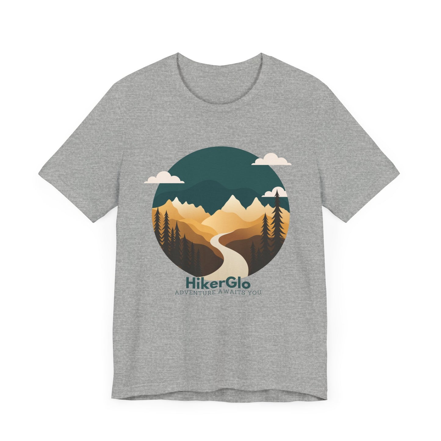 HikerGlo Logo Unisex Jersey Short Sleeve Tee