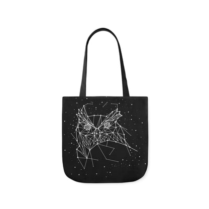 Owl Constellation Canvas Tote Bag