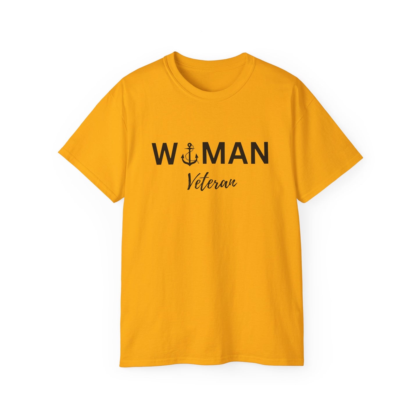 Woman Veteran - Navy Ultra Cotton Tee