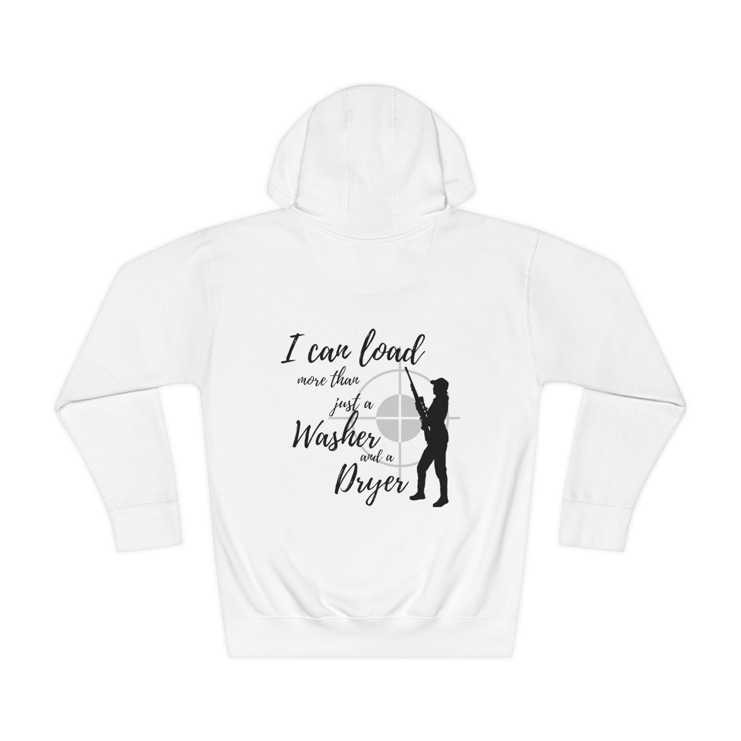 I can load more - Lady Veteran - Fleece Hoodie