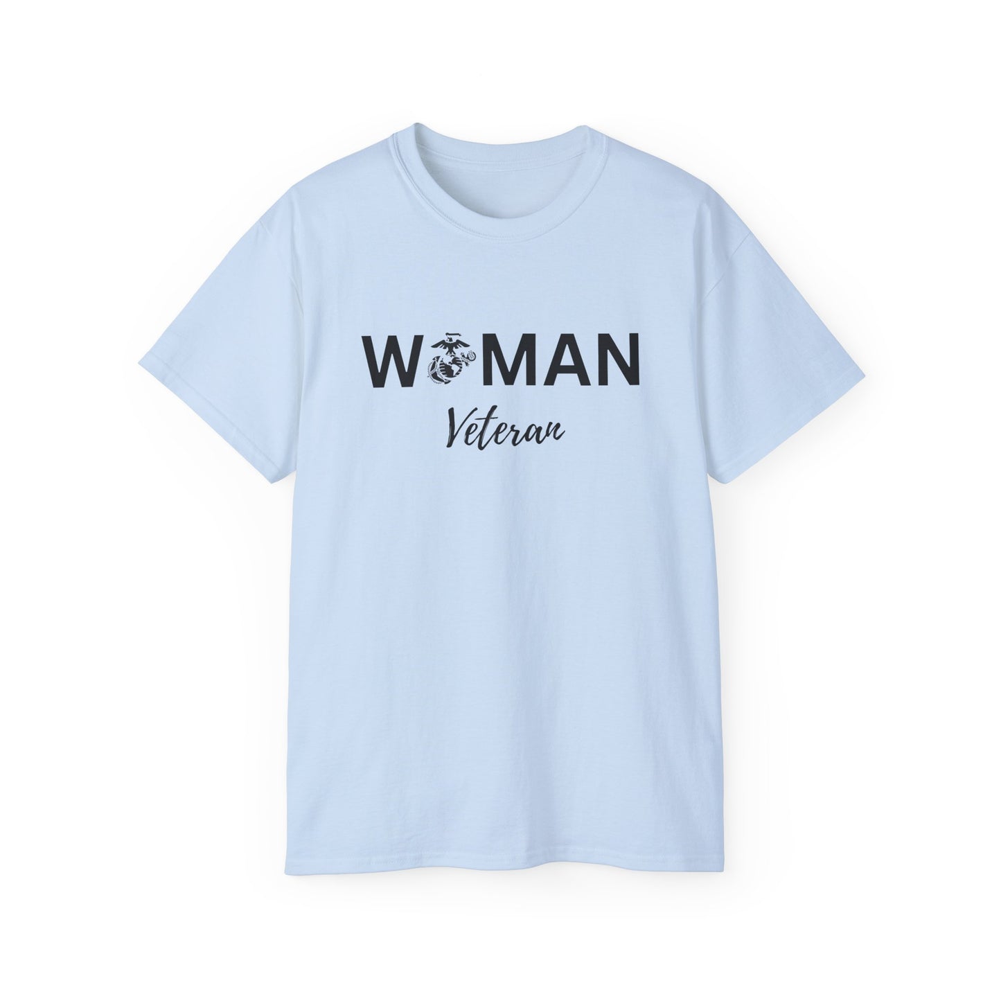 Woman Veteran - USMC - Ultra Cotton Tee