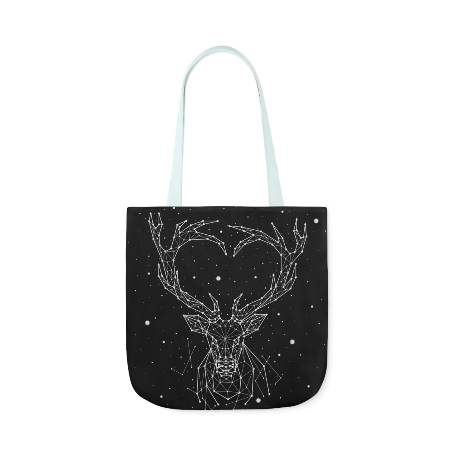 Deer Heart Constellation Canvas Tote Bag