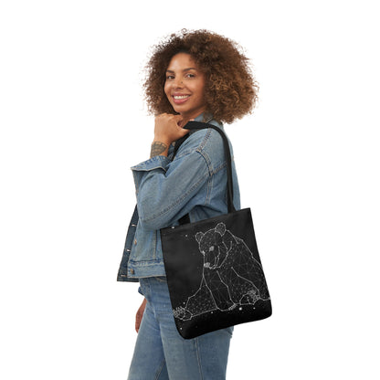 Bear Constellation Canvas Tote Bag