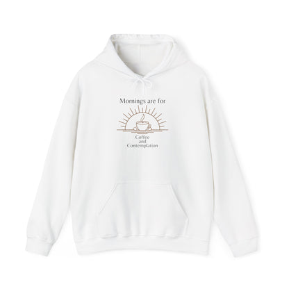 Coffee and Contemplation Hooded Sweatshirt