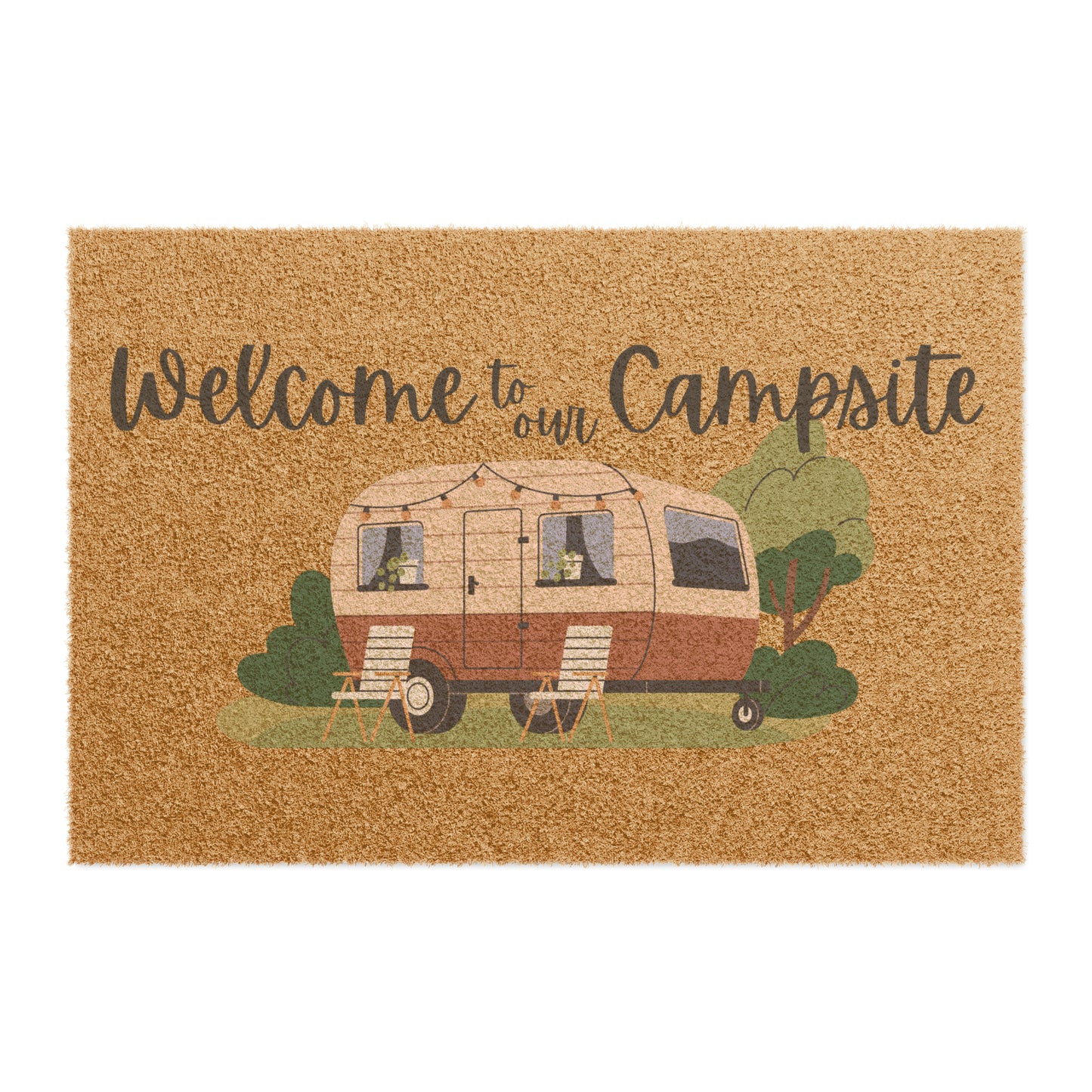 Welcome to our Campsite Doormat