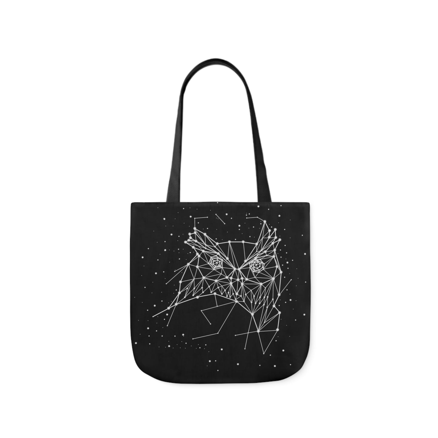 Owl Constellation Canvas Tote Bag