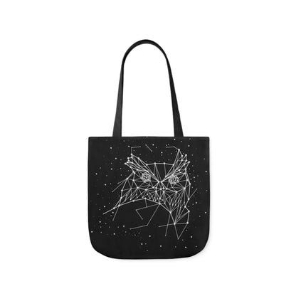 Owl Constellation Canvas Tote Bag