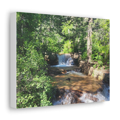 Woodland Waterfall Canvas Gallery Wraps