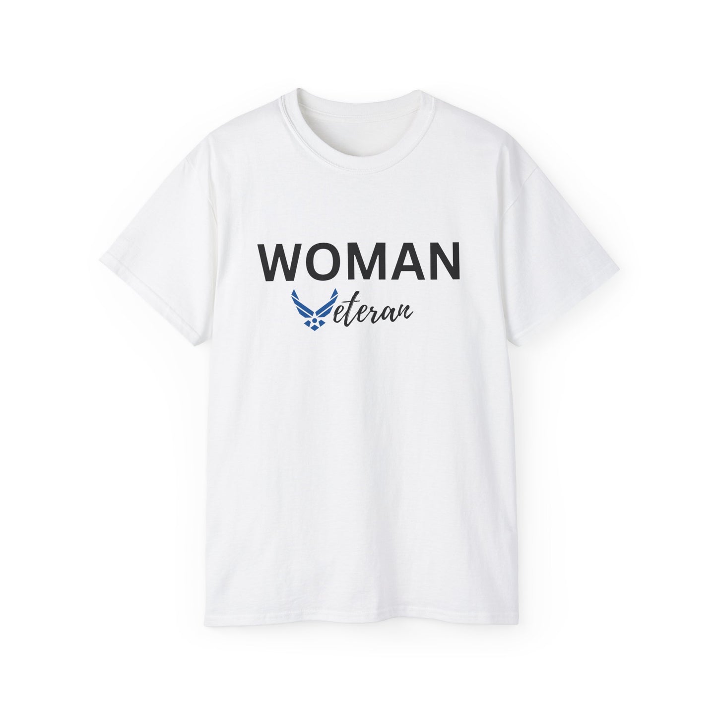 Woman Veteran - USAF - Ultra Cotton Tee