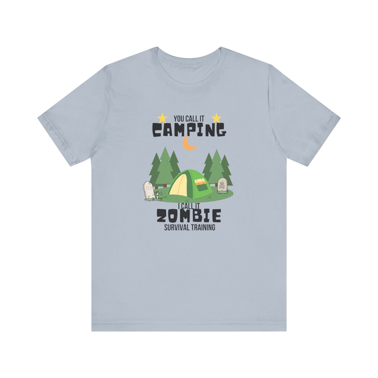 Zombie Survival Training Unisex Jersey Short Sleeve Tee