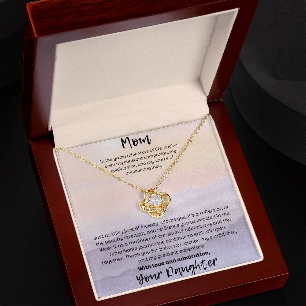 Guiding Star Love Knot Necklace