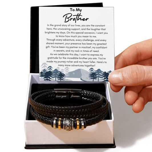 To My Brother | Masculine Bracelet