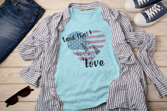 Land That I Love Cotton Tee