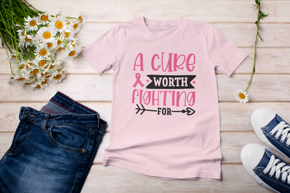 A Cure Worth Fighting For Cotton Tee