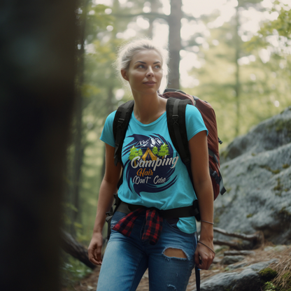 Camping Hair Don't Care T-Shirt